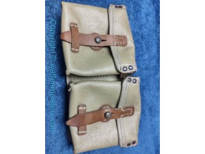 G43 K43 Ammunition Pouch Original German WW2 Identical pair!