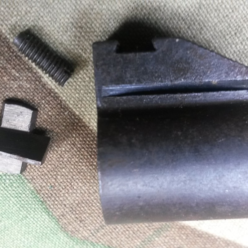 K98 German Mauser Complete Front Sight Post, Blade & Screw, WWII German