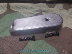 K98 Sniper Buttplate with screws