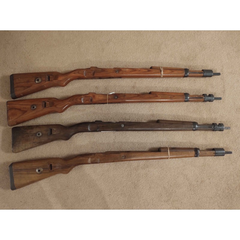K98 Stock, complete with hardware WWII German Issue matching numbers premium