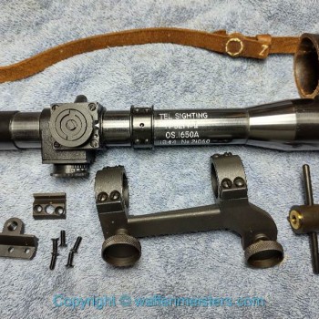 Enfield Mk II SCOPE+ MOUNT + BASE + TOOL + COVER No. 32 MK2 Sniper No4 MK1T L42