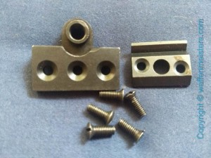 Enfield Base, Mounting Pads + Screws for Scope Mount No4 MK1T L42 Sniper No.4 Lee
