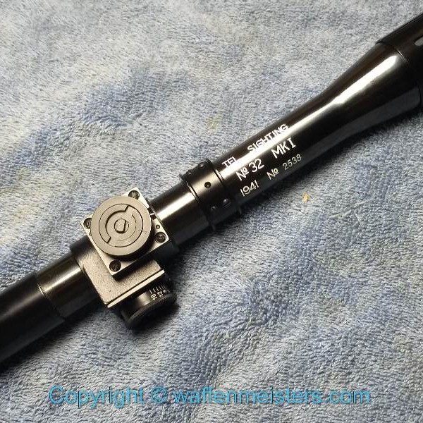 Enfield Mk I Scope, No. 32 MK I Sniper British Lee Enfield No4 MK1T L42