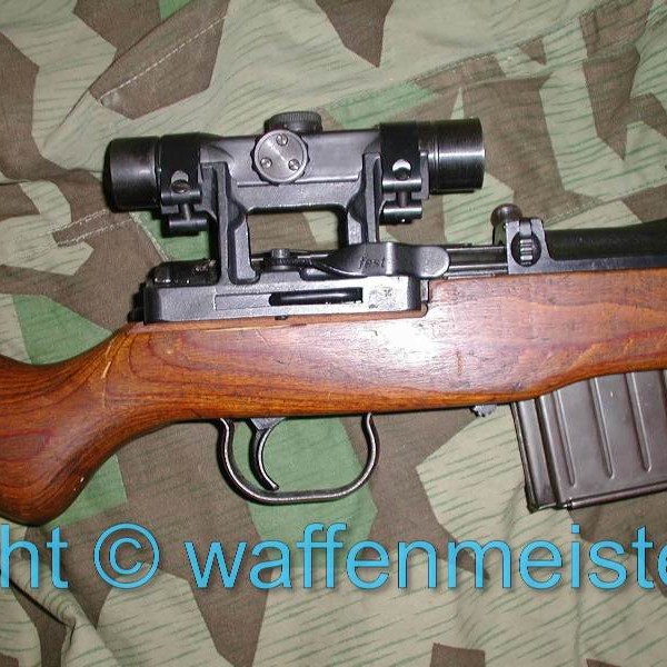 Zf4 Combo, Scope + Mount for the G43 K43 Sniper Rifle WWII German 