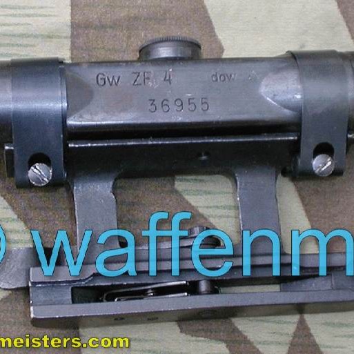 Zf4 Combo, Scope + Mount for the G43 K43 Sniper Rifle WWII German 