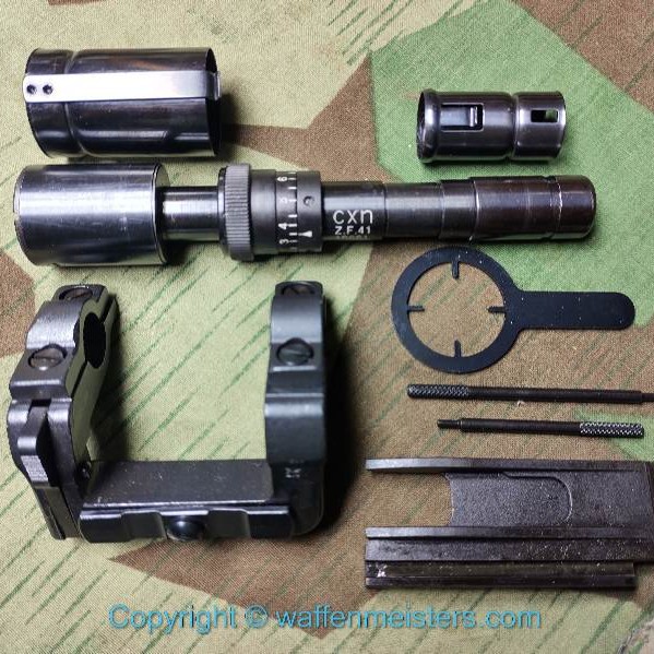 Zf41 Combo, Scope and Mount Set, K98 zf-41 Sniper WWII German 