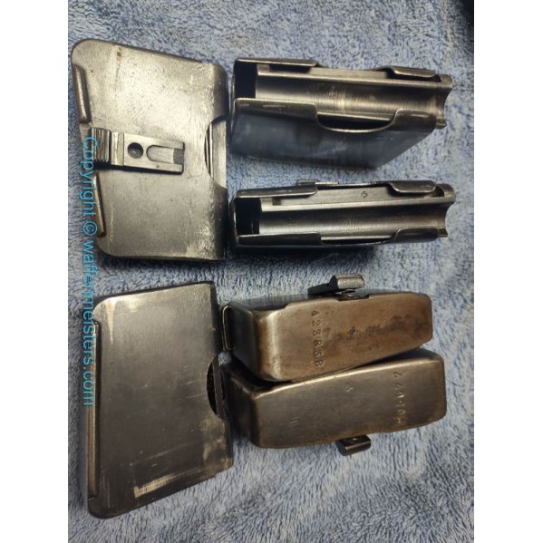 K11 Magazine, ORIGINAL SWISS ISSUE, 6 rounds for Schmidt Rubin K-11 Rifle 
