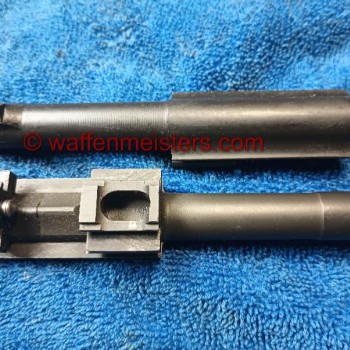 P38 barrel, German Walther P1 / P-38 Pistol w/ sight and lock block pin