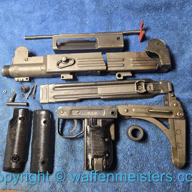 UZI Parts Kit IMI Israeli Military Set with Receiver