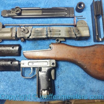 UZI Parts Kit IMI Israeli Military Set Wood Stock 