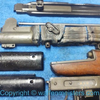 UZI Parts Kit IMI Israeli Military Set Wood Stock 