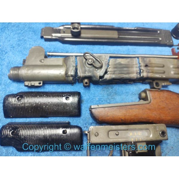 UZI Parts Kit IMI Israeli Military Set Wood Stock