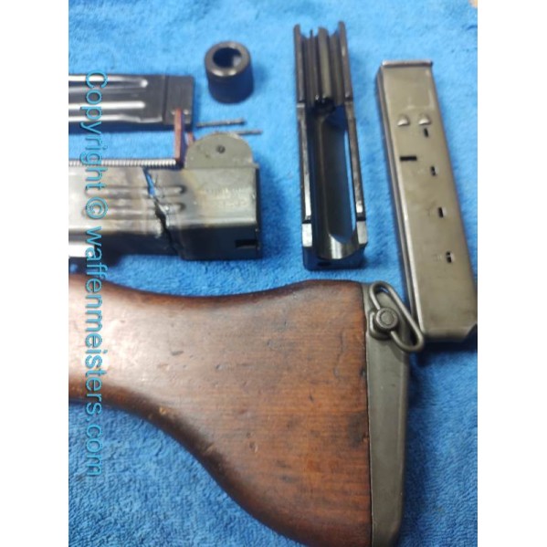 UZI Parts Kit IMI Israeli Military Set Wood Stock