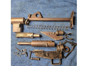 Sten MkII Parts Kit w/ original barrel British made set - HANDPICK