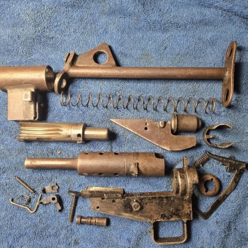 Sten MkII Parts Kit w/ original barrel British made set - HANDPICK