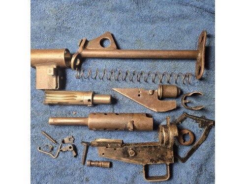 Sten MkII Parts Kit w/ original barrel British made set - HANDPICK