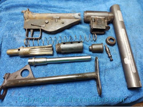 Sten Kit British MkII Parts Set