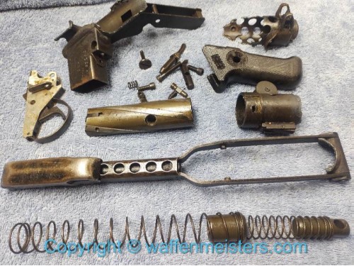 Sterling MK IV SMG Parts Kit 9mm British issue