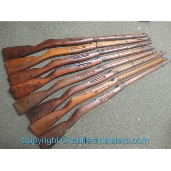 Mosin Nagant MN 91-30 Stock, complete with hardware WWII Russian Issue