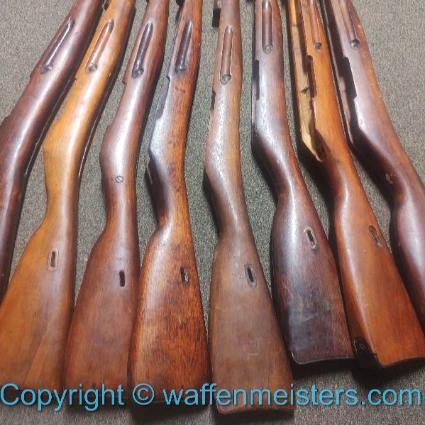 Mosin Nagant MN 91-30 Stock, complete with hardware WWII Russian Issue