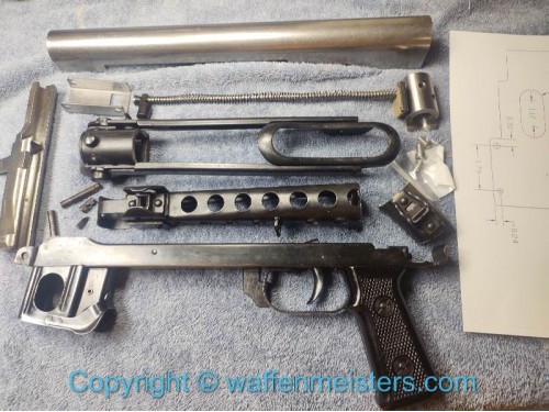 PPS43 Parts Kit With Chrome Lined Barrel and Receiver 