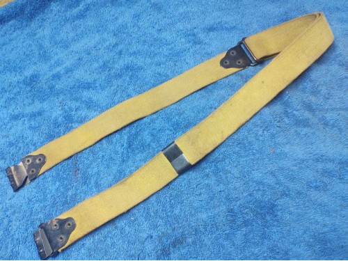 Thompson 1928 M1 Kerr Sling, USGI, WWII period, Mustard Color