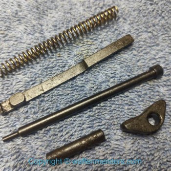 Thompson M1 bolt Internal set - firing pin hammer spring extractor